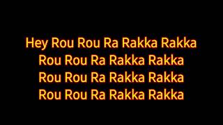 Hey Rou Rakka Karaoke with Lyrics Bandra [upl. by Ynatsyd]