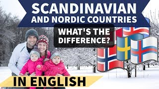 Nordic and Scandinavian Countries  Know the difference  General Knowledge for UPSC and SSC [upl. by Aldarcy218]