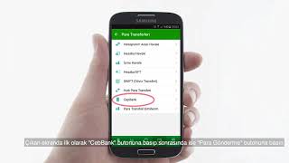 Garanti Bankası CepBank ile para Transferi Nasıl Yapılır [upl. by Acire855]
