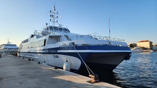 Wavemaster 36m HSC quotSilbaquot arrived Zadar Croatia ex quotZhen Xing Hu 振興湖quot [upl. by Nahshunn]