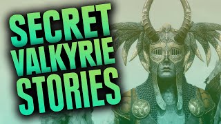 The Secret Valkyrie Stories of Gunnr and Eir  God of War Ragnarok Valhalla ALL DIALOGUE [upl. by Tilla108]