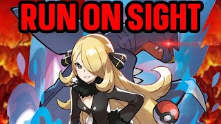 Cynthia DOMINATES Pokémon Showdown [upl. by Rhodie]