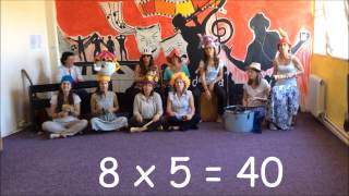 8 times table song Teachers [upl. by Nalaf]