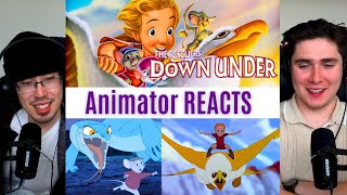 REACTING to The Rescuers Down Under SOFT REBOOT First Time Watching Animator Reacts [upl. by Partan328]