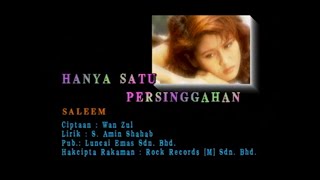 Hanya Satu Persinggahan  IklimSaleem Official MV [upl. by Jeffers204]