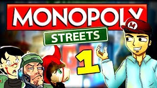 Diabolical Monopoly Returns Monopoly Streets Part 1 w The Derp Crew [upl. by Allemap646]