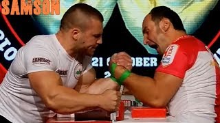 ARMWRESTLING  WORLD CHAMPIONSHIP 2018  90 kg LEFT ARM [upl. by Ohs]