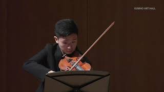 Jean Marie Leclair Violin Sonata no3 in D Major by Donghyun Kim [upl. by Nyrhtakyram379]