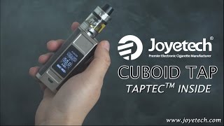 Joyetech CUBOID TAP Kit Tutorial Video [upl. by Shetrit]