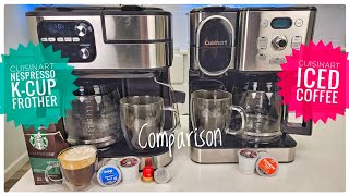 Cuisinart Coffee Maker Comparison Barista System SS4N1 Nespresso vs Hot amp Iced SS16 [upl. by Margaretha]