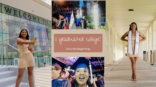 College Graduation VLOG 2023  GRWM  Florida International University [upl. by Tawney675]