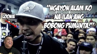 Dello vs Loonie  Reaction Video  Tito Shernan GRABE TO [upl. by Guod]