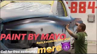 DodgeEscaladeMustang and more get Painted byMayo Garcia Body Shop [upl. by Limhaj]