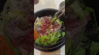 Makan dolsot bibimbap 🤤 58 food [upl. by Ahselrac180]