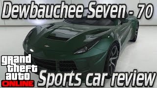 GTA online guides  Dewbauchee seven70 review [upl. by Malaspina]