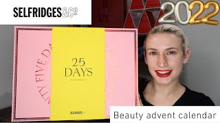 SELFRIDGES 2022 ADVENT CALENDAR UNBOXING [upl. by Lenrow714]