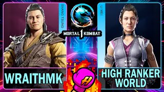 MK1 WraithMK SHANG TSUNG VS High Ranker World LI MEI🥊Mortal Kombat 1🥊4K 60ᶠᵖˢ [upl. by Marisa]