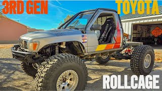 3rd Gen Toyota Pickup Rollcage Part 2 [upl. by Guglielma180]