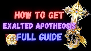 AQW  Exalted Apotheosis Guide [upl. by Airalav249]