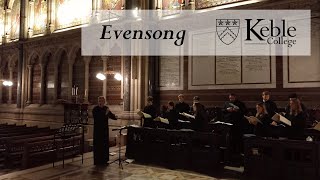 Choral Evensong  1st Week Michaelmas 2023 [upl. by Johnsten]