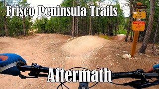 Aftermath MTB Trail Frisco Peninsula mountain bike park Colorado Pedal up oneway down [upl. by Sine]