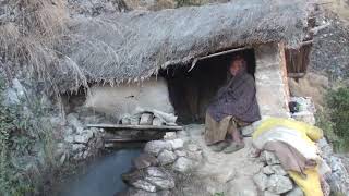 water mill in nepal  village life [upl. by Gareth639]