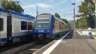 LArrivée dun train en gare de La Ciotat 2020 [upl. by Zined424]