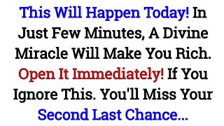 This Will Happen Today In Just Few Minutes A Divine Miracle Will Make godmessage jesusmessage [upl. by Nebur586]