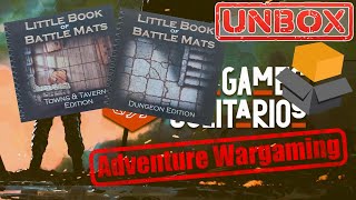 Little Books of Battle Mats Unboxing Loke Battle Mats [upl. by Airal429]