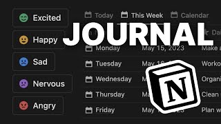 How to use Notion for Journaling [upl. by Samled]