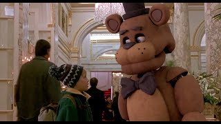 Freddy Fazbear in Home Alone 2 FNAF Meme [upl. by Ydnirb]