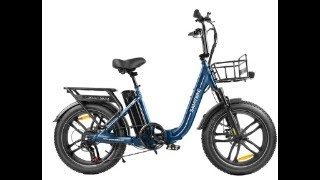 SAMEBIKE C05 Pro Electric Bike 500W Motor 36V 13Ah Battery Tires 35kmh Max Speed 70km EU9NL [upl. by Wamsley584]