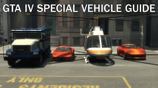 GTA IV Special Vehicle Guide AP Conversion [upl. by Lenzi977]