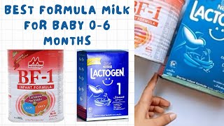 Lactogen 1 aur BF1 best baby milk Best formula milk for baby 06 months [upl. by Bette-Ann]