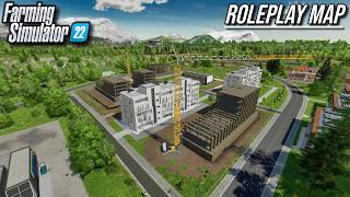 New Mods  Roleplay Map Fire amp Police Stations FAST Dirt Bike 32 Mods  Farming Simulator 22 [upl. by Meneau]