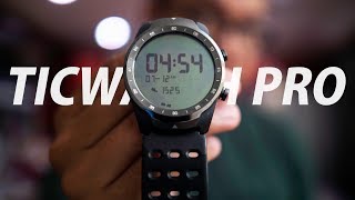 Ticwatch Pro Review Shapeshifter [upl. by Ardnuhsor]