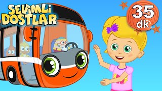 Bak Otobüs Geliyor Sevimli Dostlar Bebek Şarkıları  Çocuk şarkıları  Adisebaba TV Nursery Rhymes [upl. by Cristionna]