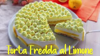 TORTA FREDDA AL LIMONE Ricetta facile  Fatto in casa da Benedetta [upl. by Travus]