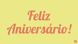 feliz aniversario amiga  Parabéns [upl. by Calesta]