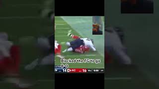 Chiefs Blocked the Field Goal To win Game nfl espn sportstalk trending viralshorts2024 [upl. by Fenella]