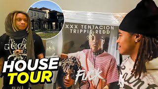 Trippie Redd’s House Tour with Plaqueboymax [upl. by Dimphia636]