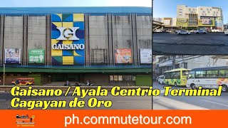 Gaisano City Mall Terminal CDO  Ayala Centrio Terminal Cagayan De Oro Jeep Routes [upl. by Kiraa189]