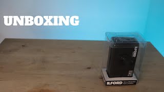 Ilford Sprite 35II camera UNBOXING [upl. by Lindberg]