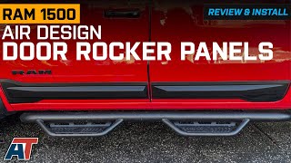 20192023 RAM 1500 Air Design Door Rocker Panels Review amp Install [upl. by Allehc]