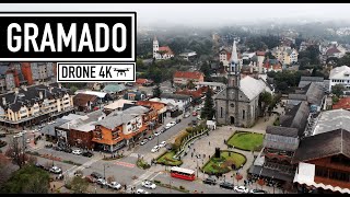 Gramado and Canela drone 4k 🇧🇷 Rio Grande do Sul RS Brazil 2021 [upl. by Olihs]