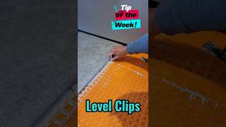 Tip Of The Week Tile Level Clips [upl. by Nicholl418]