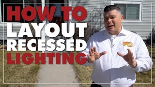 How to Layout Recessed Lighting [upl. by Ettenaj]