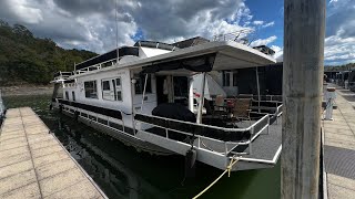 1978 Sumerset ALUMINUM HULL 14 x 58 Houseboat for sale Dale Hollow Lake [upl. by Yrrad]