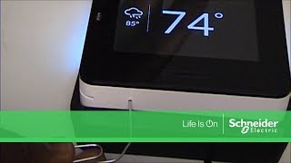 Restarting the Wiser Air Smart Thermostat  Schneider Electric Support [upl. by Ariella925]