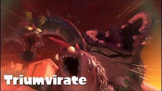 All King Salmonid Screams Updated Cohozuna Horrorboros Megalodontia and Triumvirate  Splatoon 3 [upl. by Oivat]